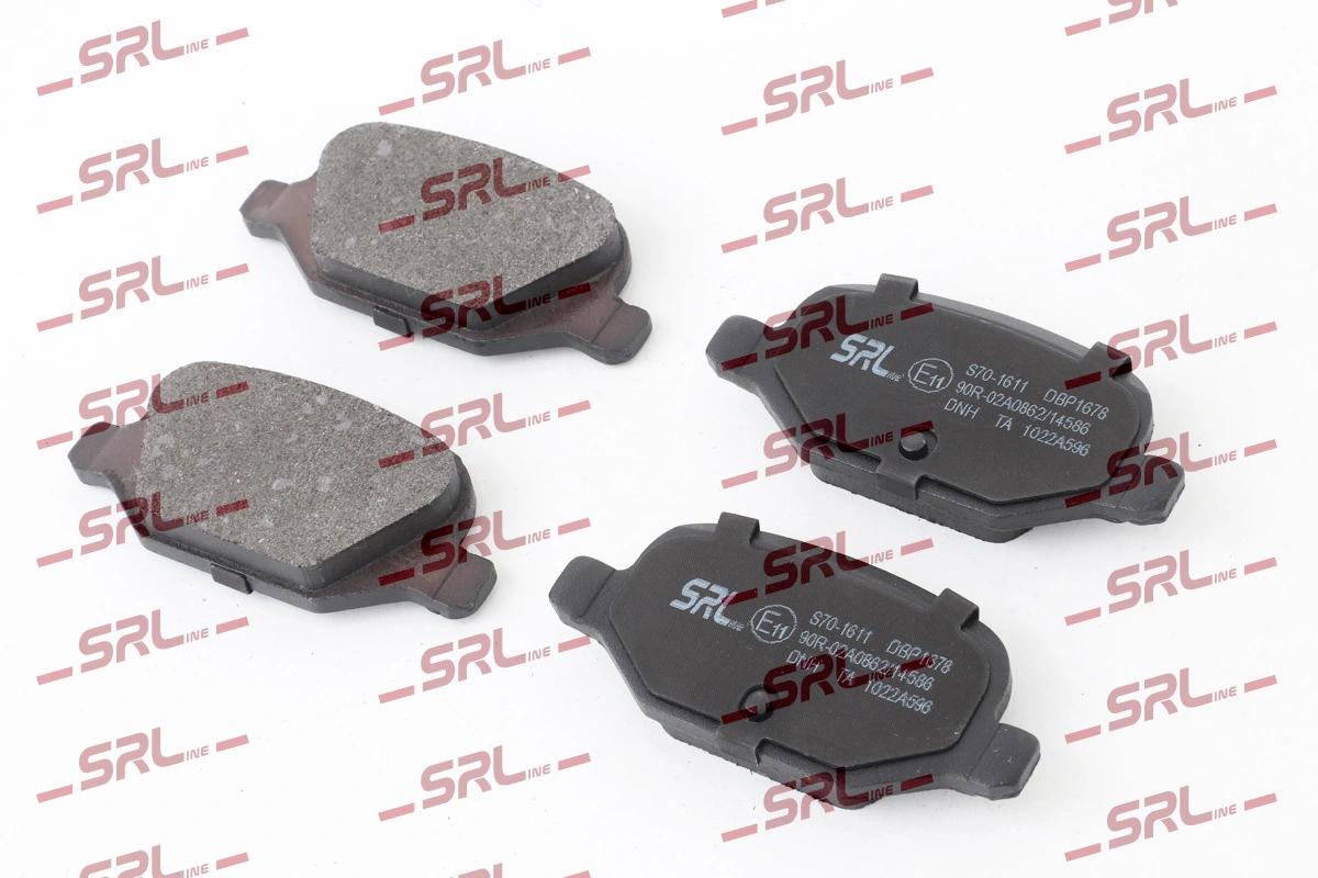 Brake Pad Set, disc brake S70-1611