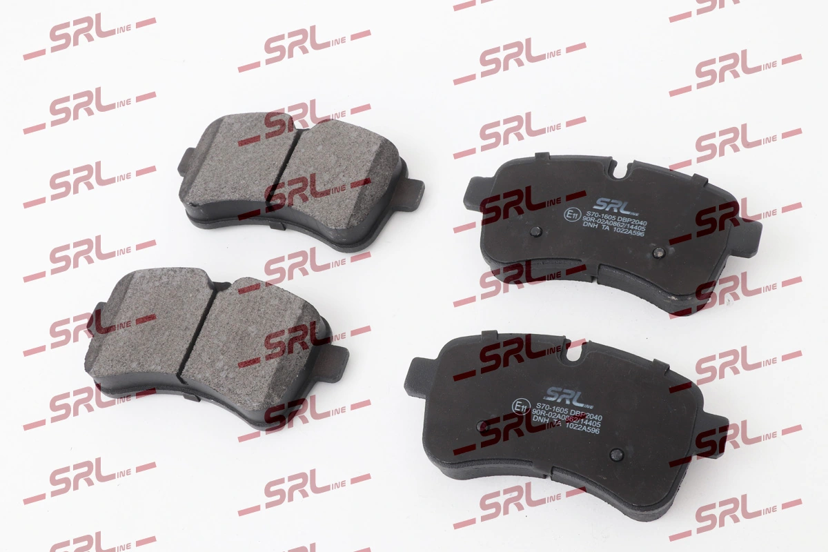 Brake Pad Set, disc brake S70-1605