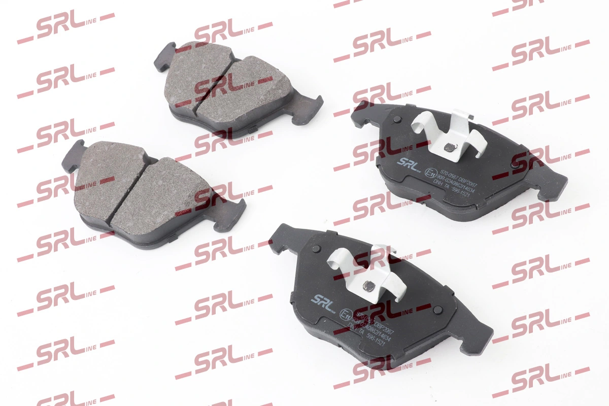 Brake Pad Set, disc brake S70-0587