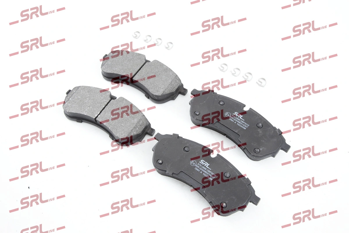 Brake Pad Set, disc brake S70-2896