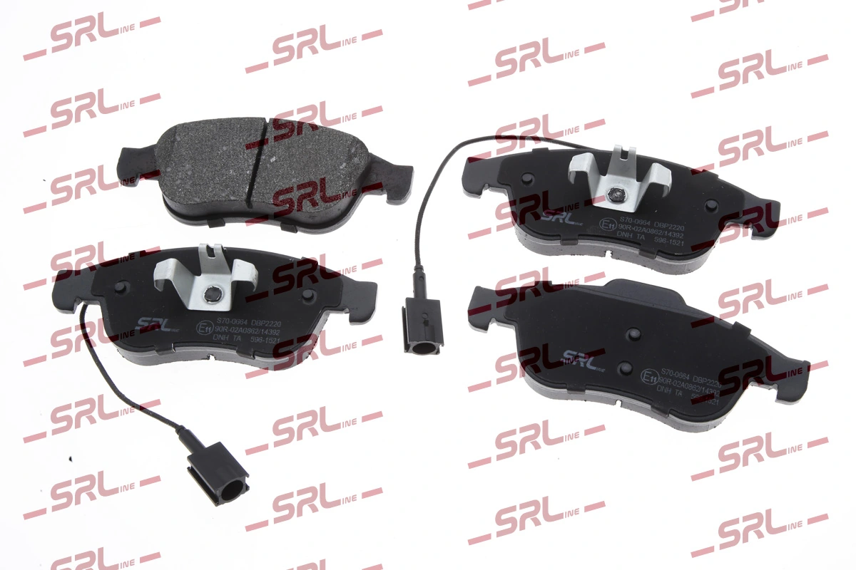 Brake Pad Set, disc brake S70-0664