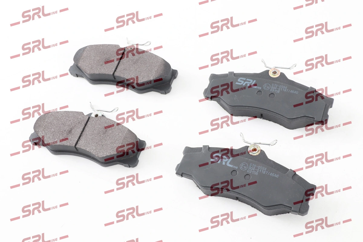 Brake Pad Set, disc brake S70-0594