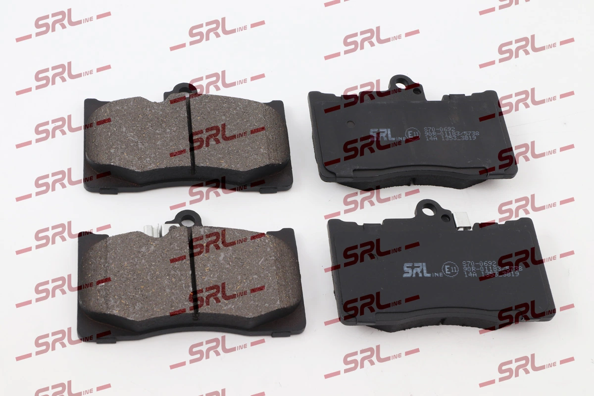 Brake Pad Set, disc brake S70-0692