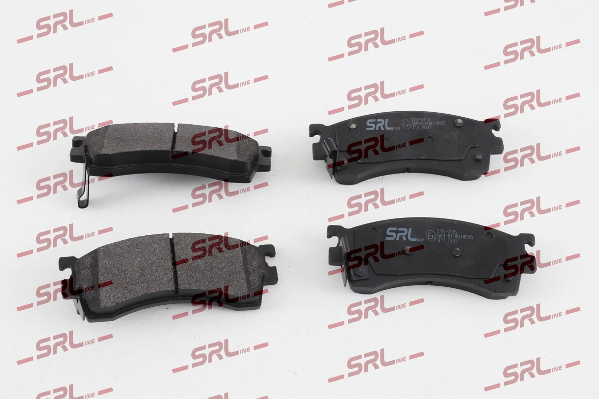 Brake Pad Set, disc brake S70-0115