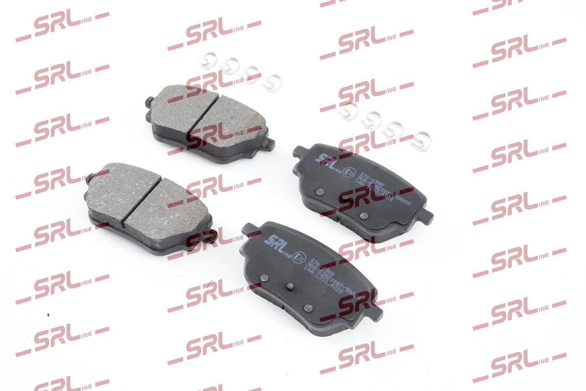 Brake Pad Set, disc brake S70-1988