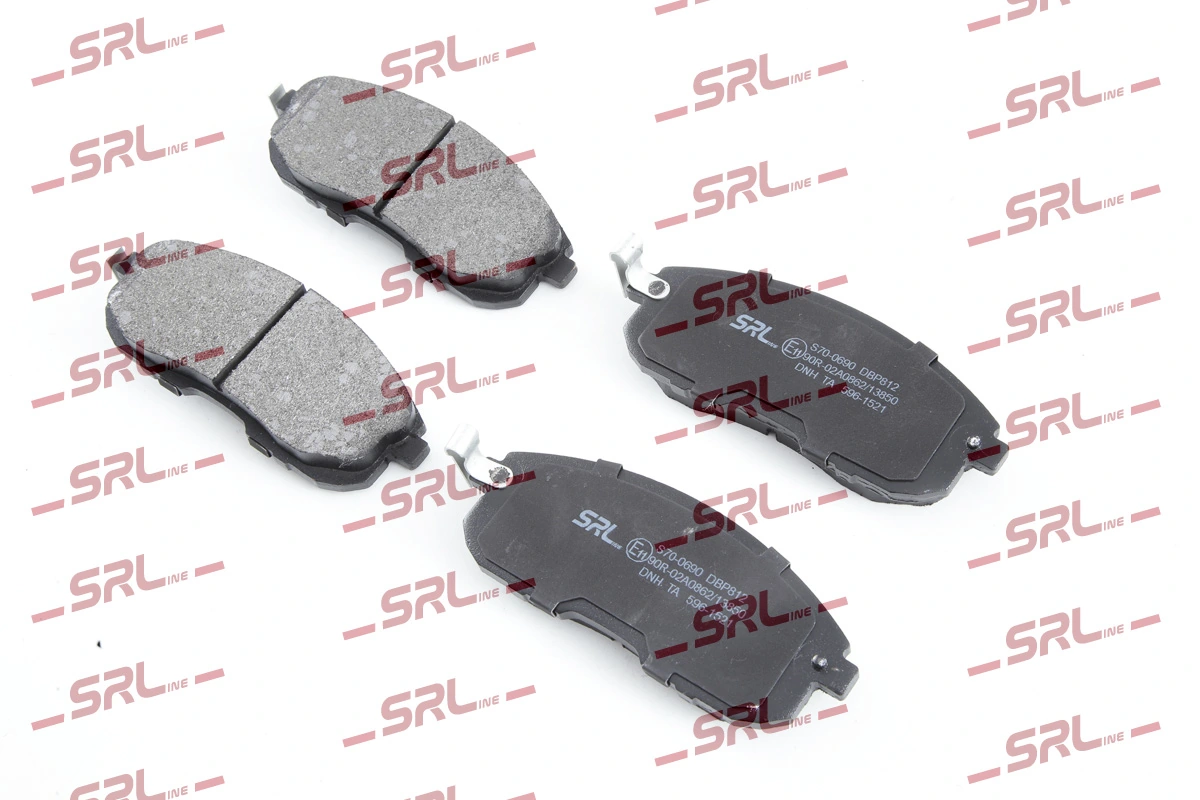 Brake Pad Set, disc brake S70-0690