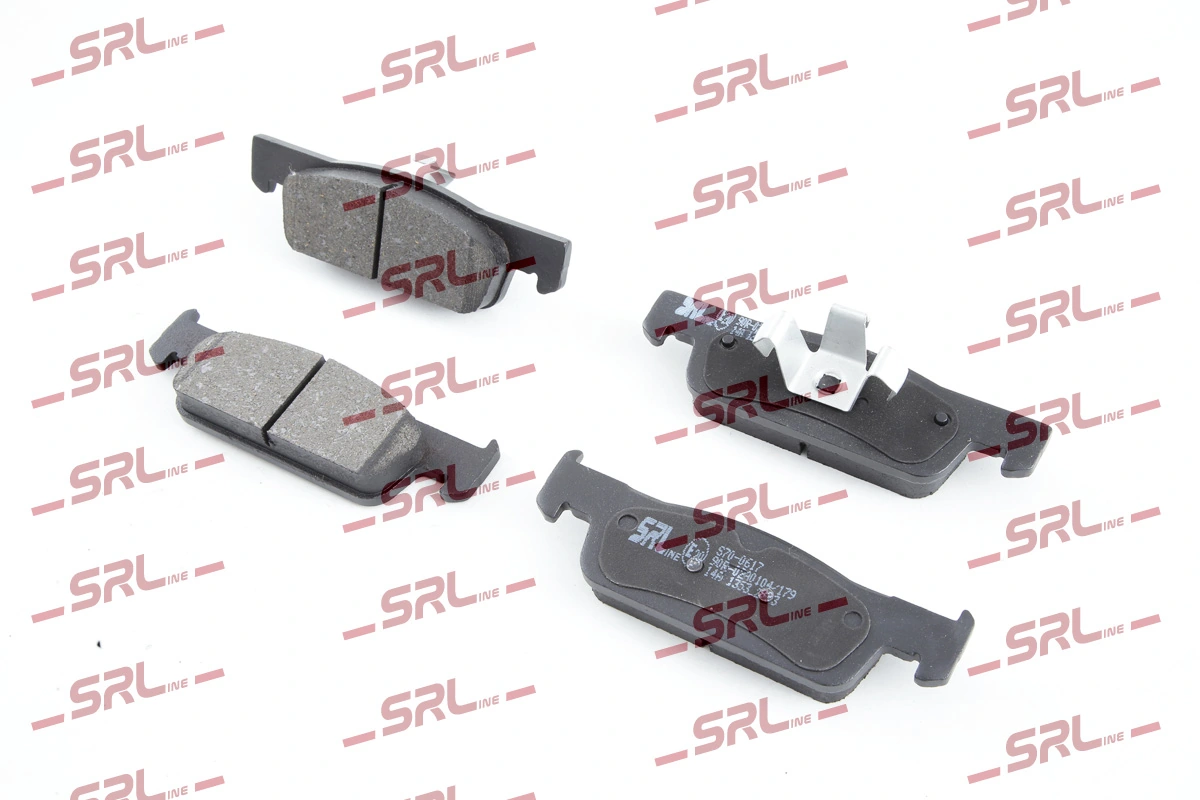 Brake Pad Set, disc brake S70-0617