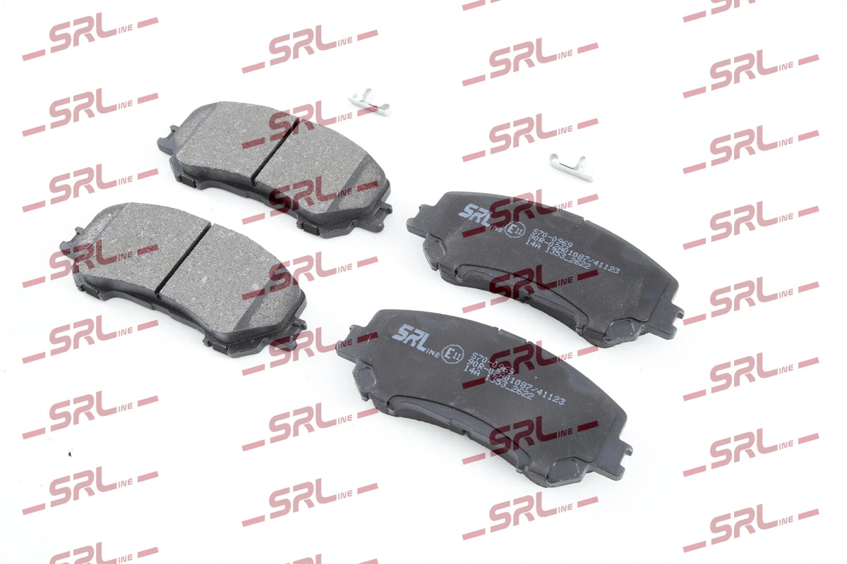 Brake Pad Set, disc brake S70-0969