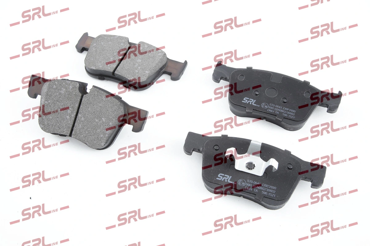 Brake Pad Set, disc brake S70-0641