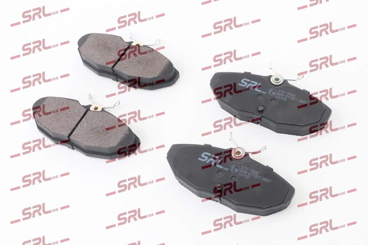 Brake Pad Set, disc brake S70-1606