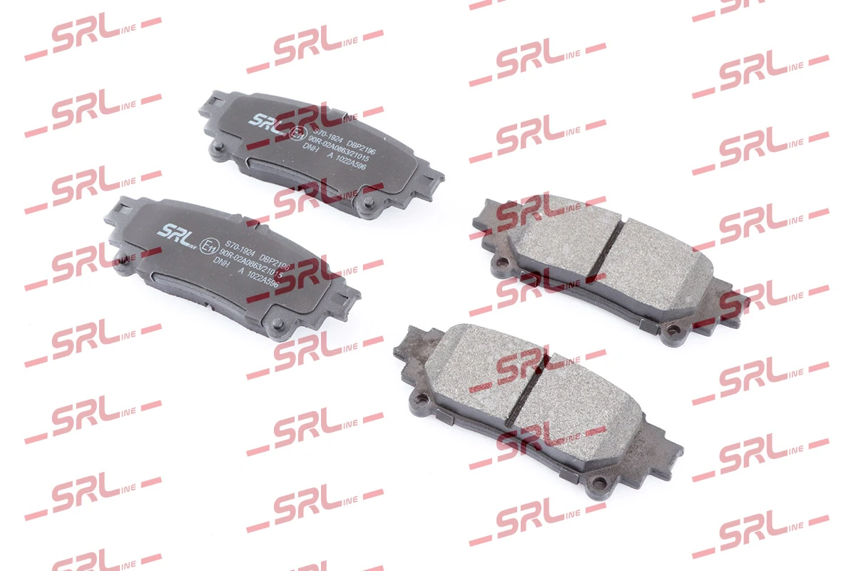 Brake Pad Set, disc brake S70-1924