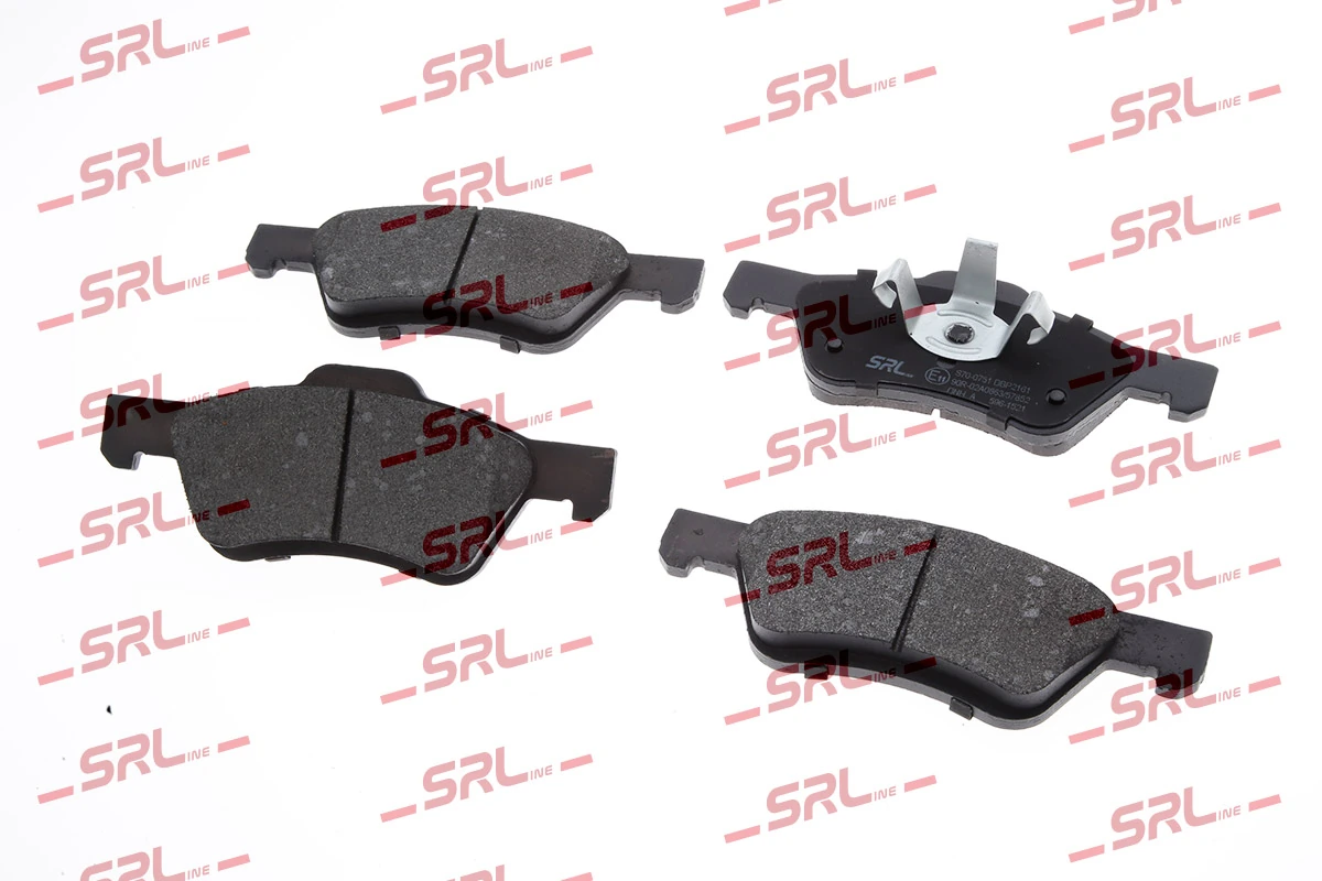 Brake Pad Set, disc brake S70-0751