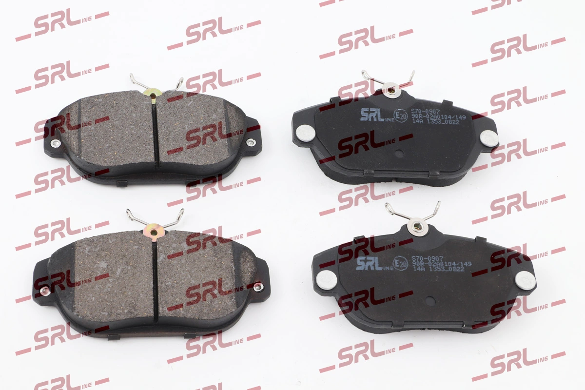 Brake Pad Set, disc brake S70-0907