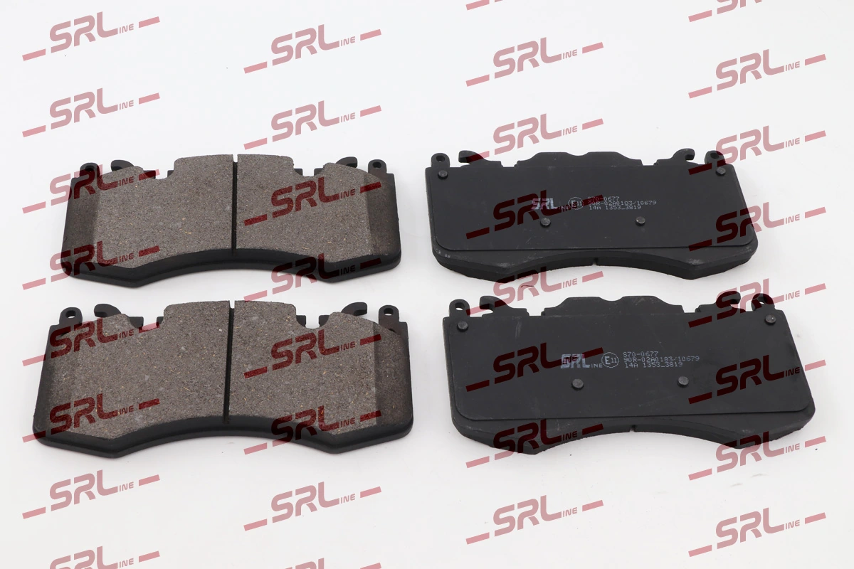 Brake Pad Set, disc brake S70-0677
