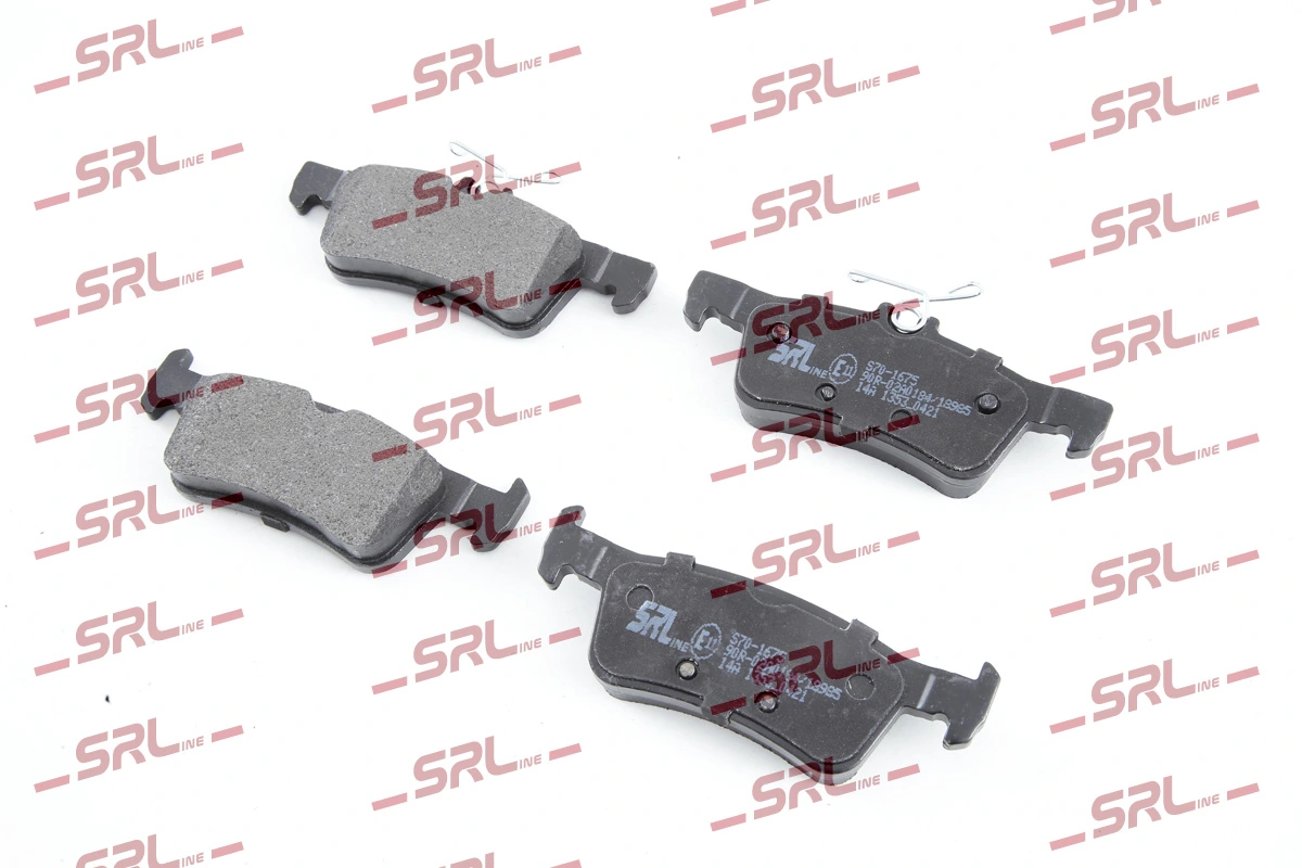 Brake Pad Set, disc brake S70-1675