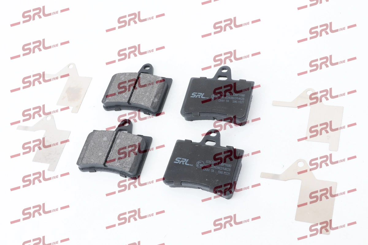 Brake Pad Set, disc brake S70-1123