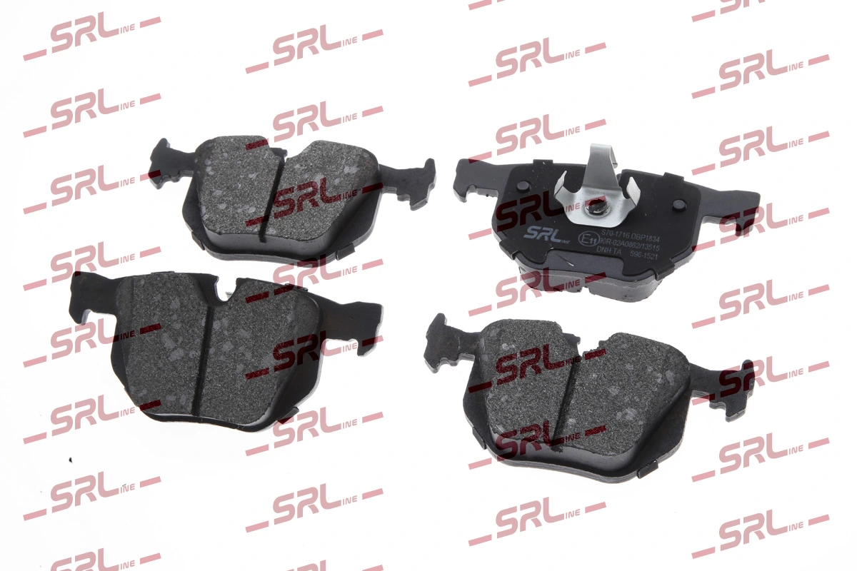 Brake Pad Set, disc brake S70-1716