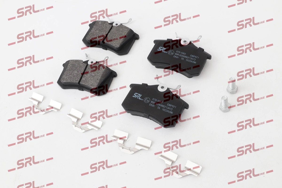 Brake Pad Set, disc brake S70-1003