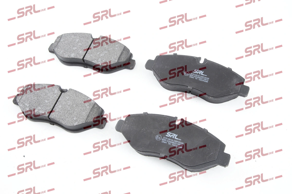 Brake Pad Set, disc brake S70-0616