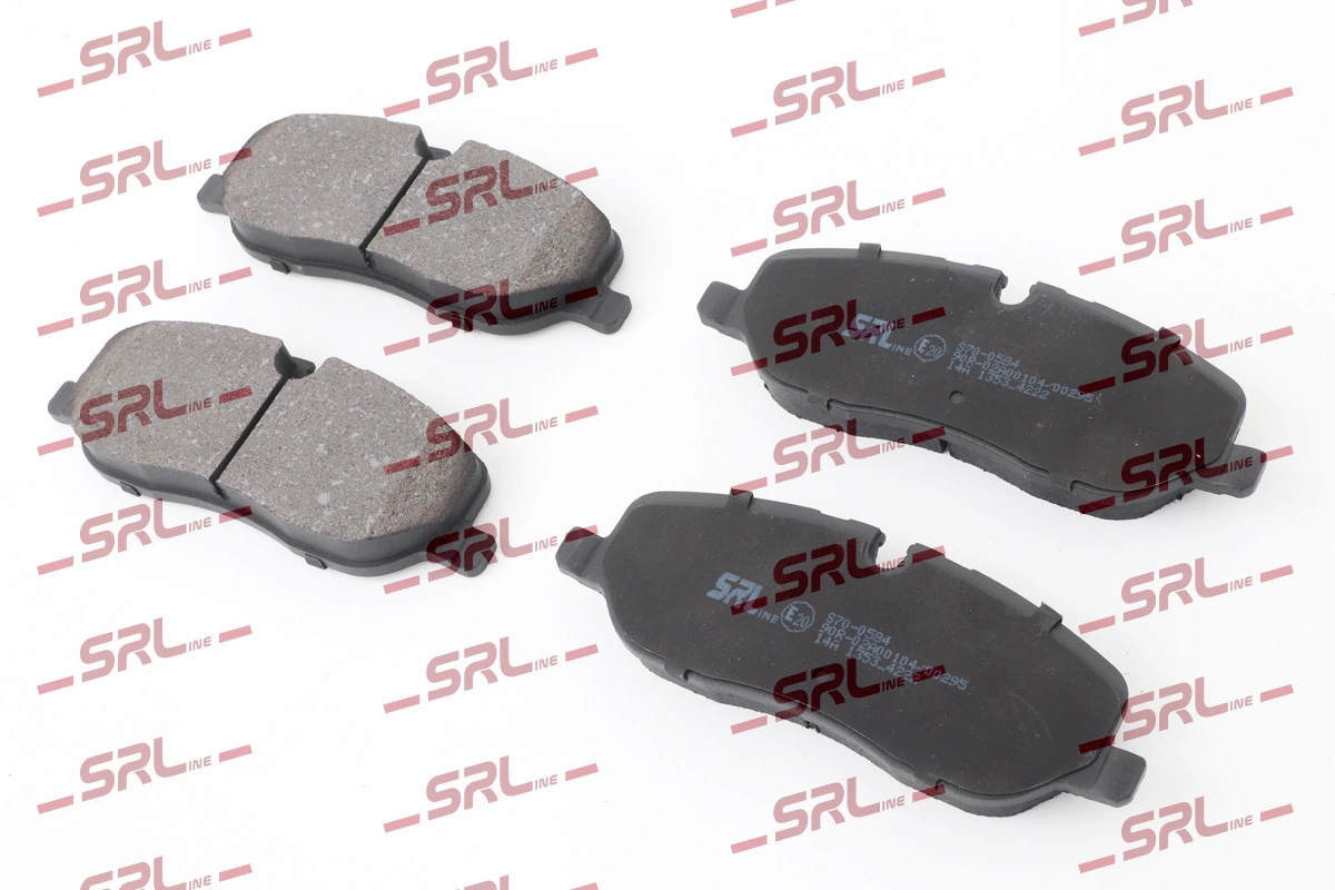 Brake Pad Set, disc brake S70-0584