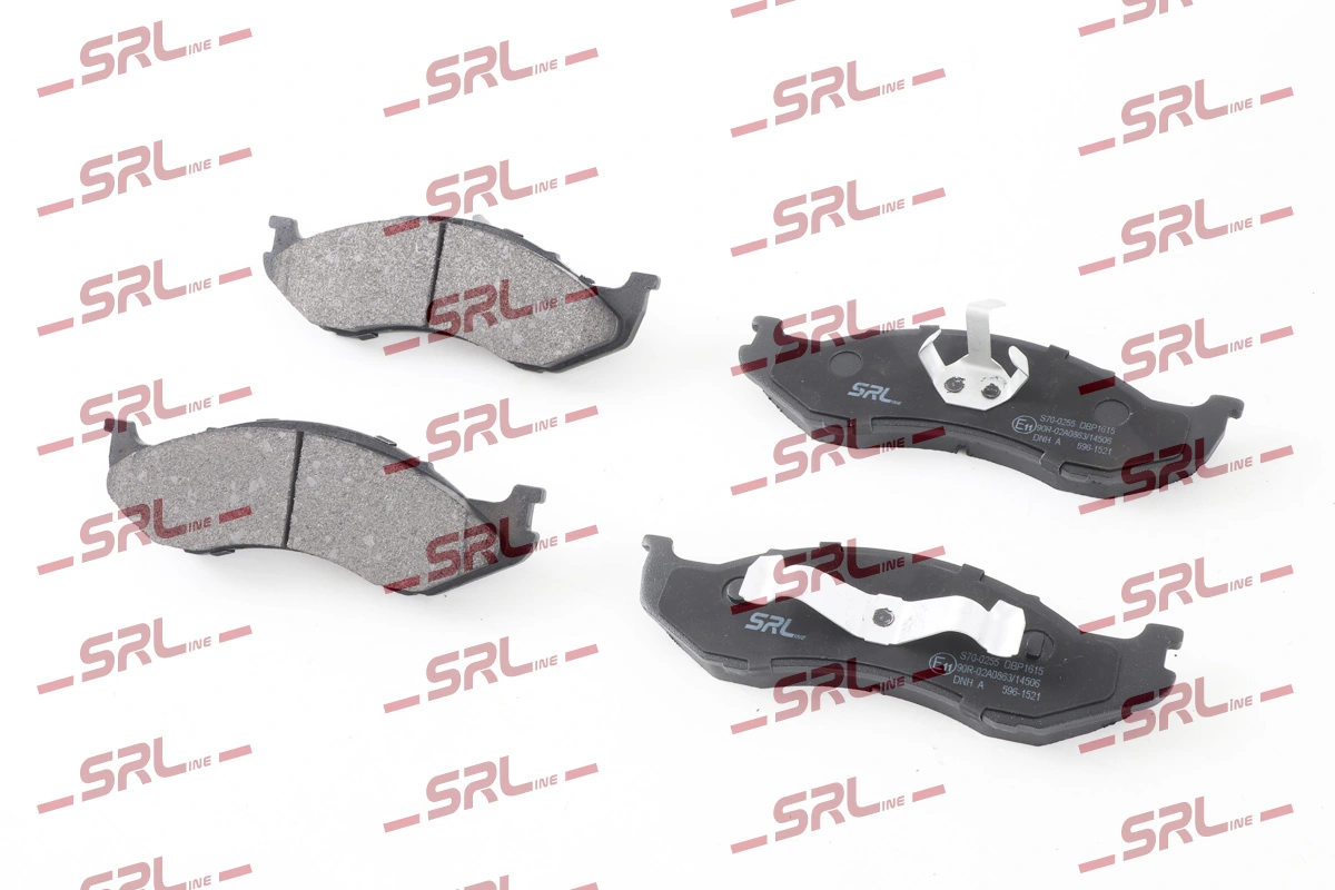 Brake Pad Set, disc brake S70-0255