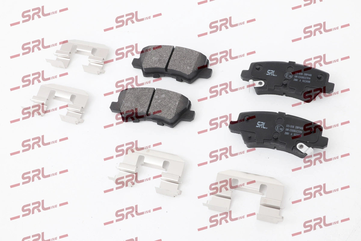 Brake Pad Set, disc brake S70-1618