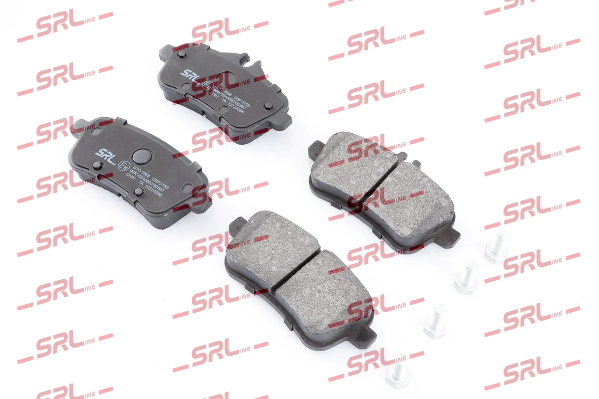 Brake Pad Set, disc brake S70-1968