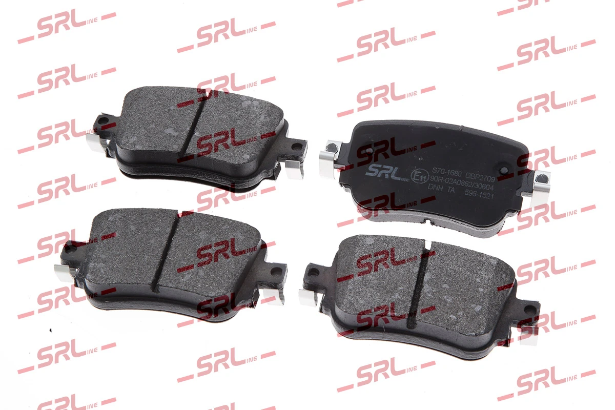 Brake Pad Set, disc brake S70-1680