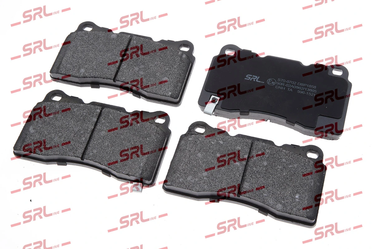 Brake Pad Set, disc brake S70-0702