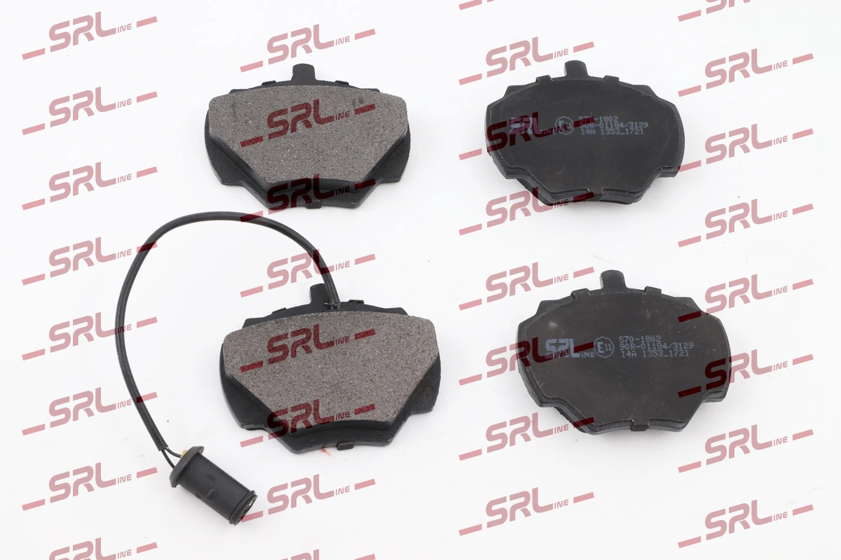 Brake Pad Set, disc brake S70-1802