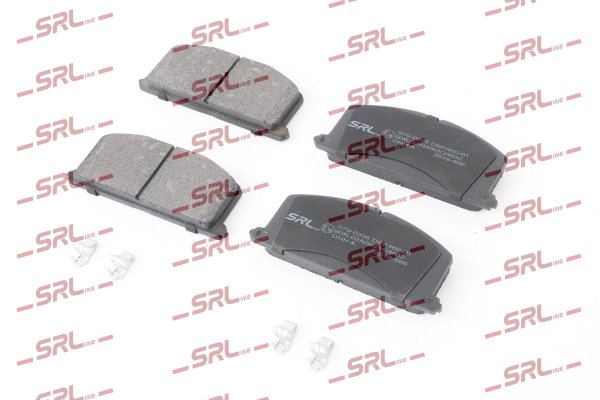 Brake Pad Set, disc brake S70-0336