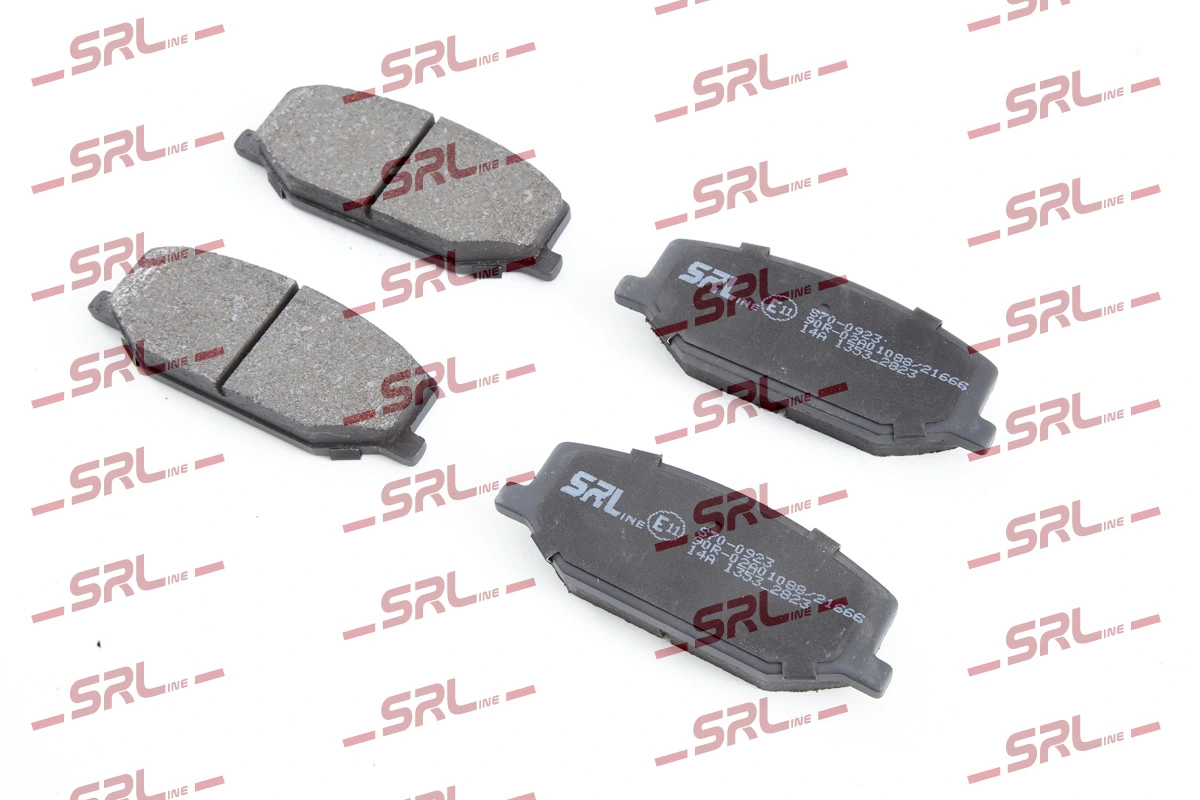 Brake Pad Set, disc brake S70-0923