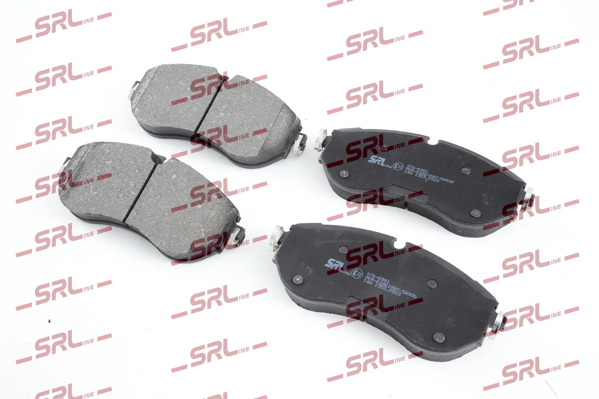 Brake Pad Set, disc brake S70-0981