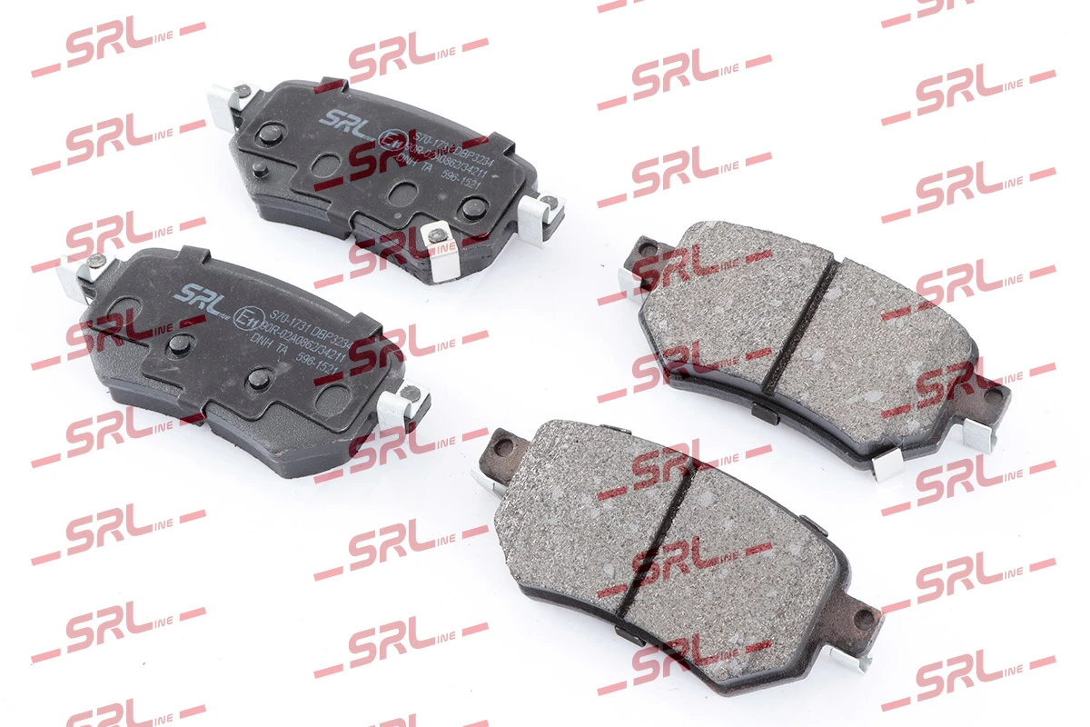 Brake Pad Set, disc brake S70-1731