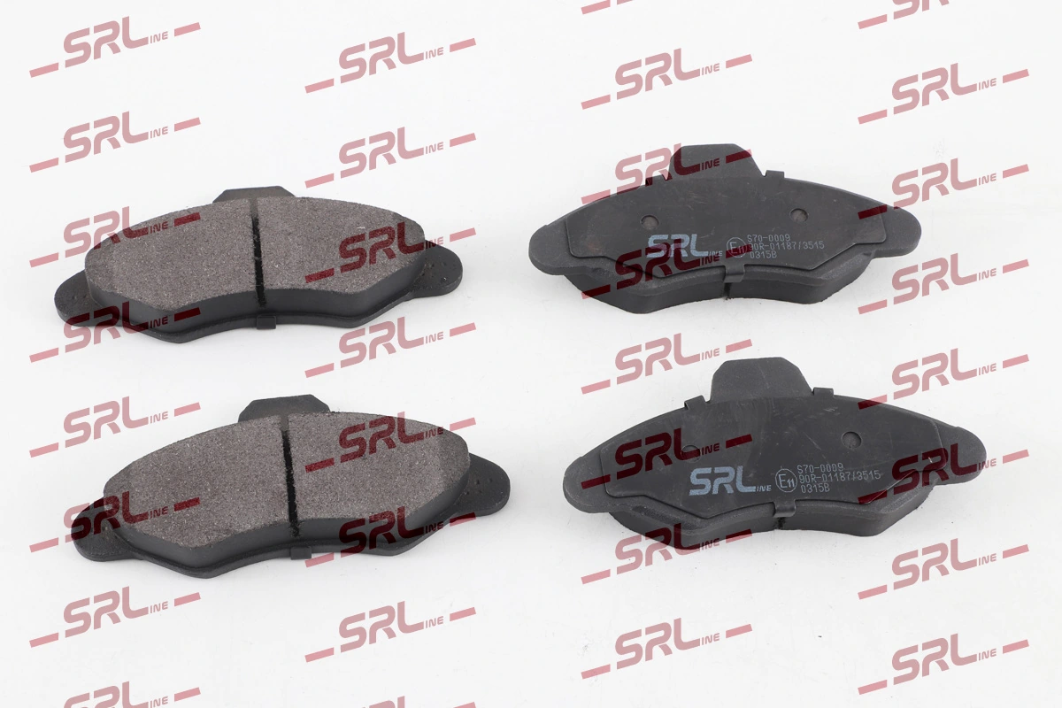 Brake Pad Set, disc brake S70-0009