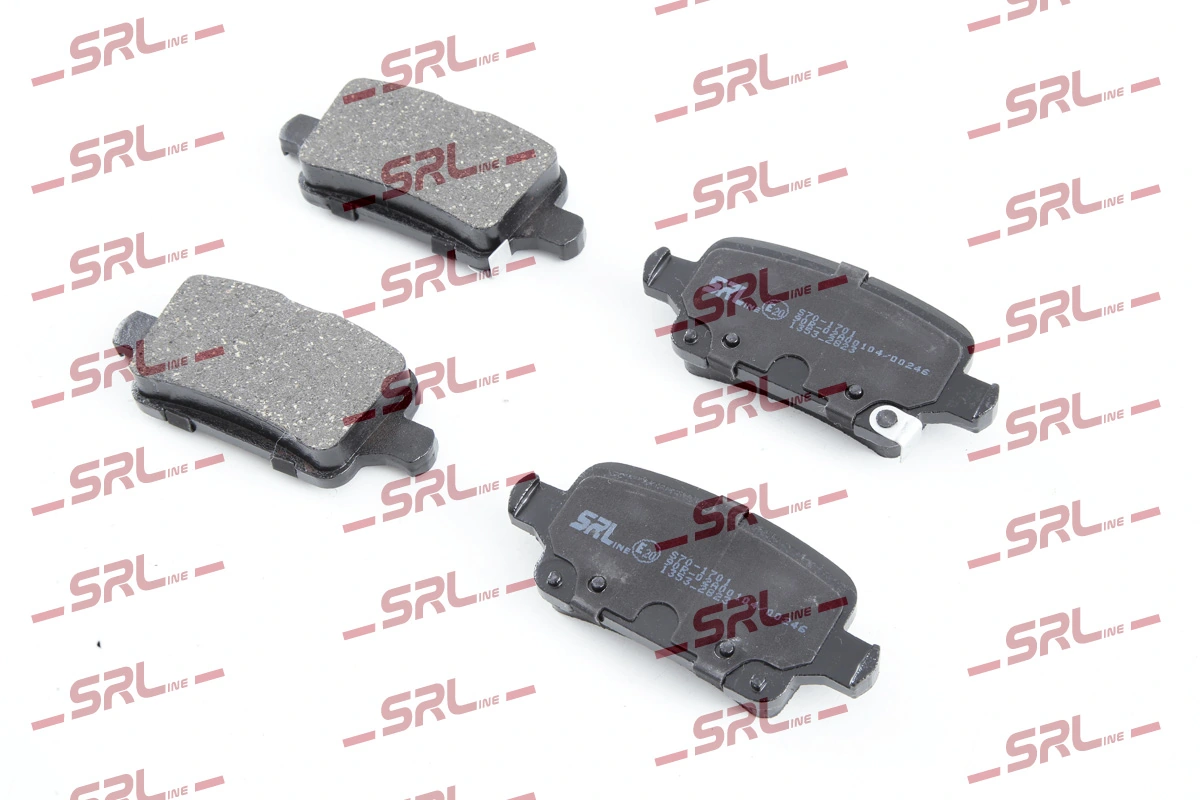 Brake Pad Set, disc brake S70-1701