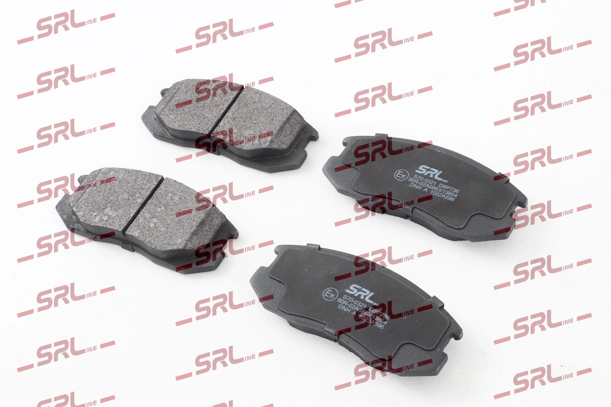 Brake Pad Set, disc brake S70-0321