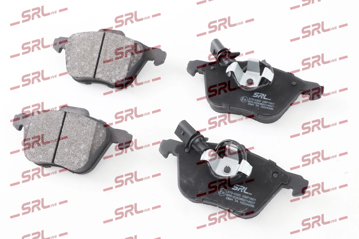 Brake Pad Set, disc brake S70-0300