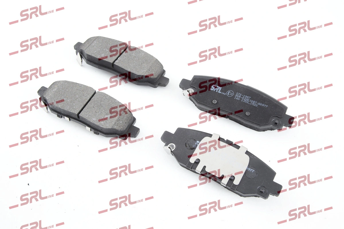 Brake Pad Set, disc brake S70-1987
