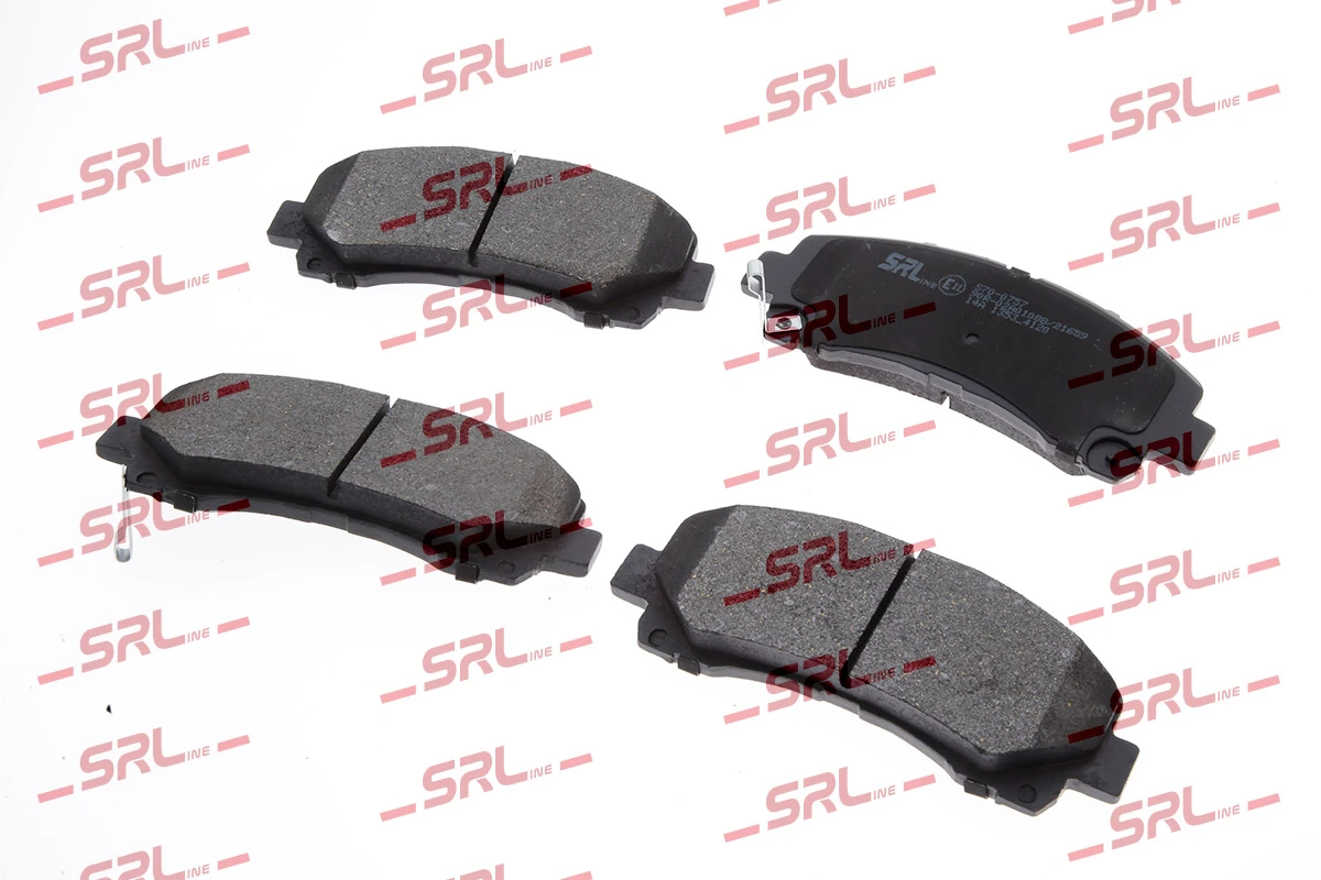Brake Pad Set, disc brake S70-0757