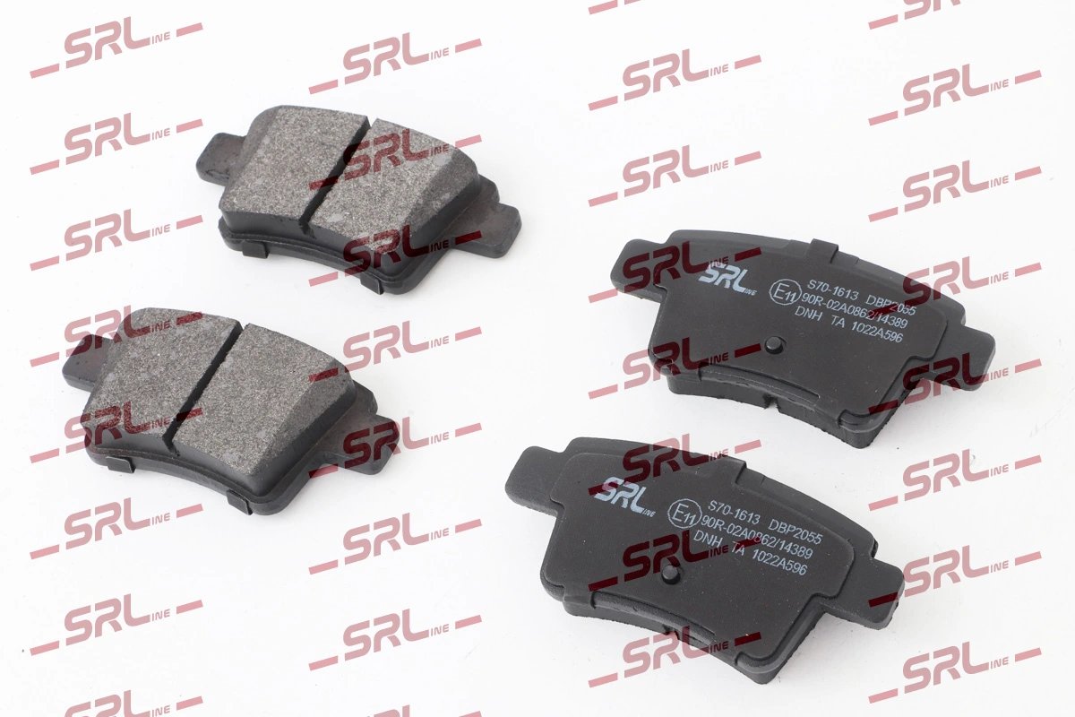 Brake Pad Set, disc brake S70-1613