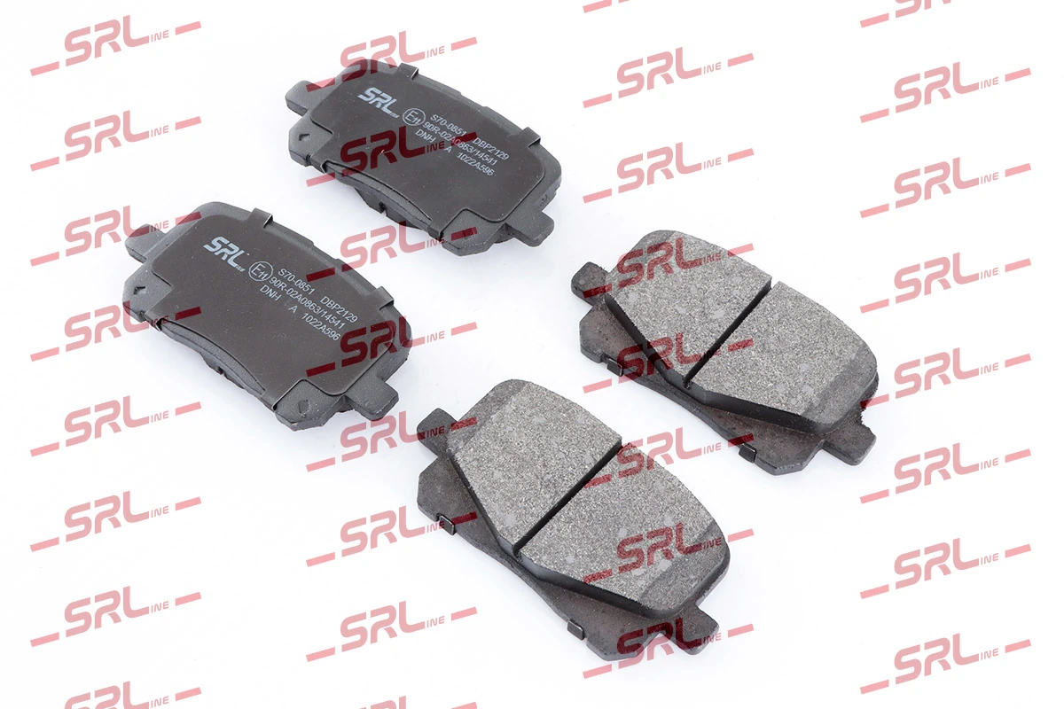 Brake Pad Set, disc brake S70-0851