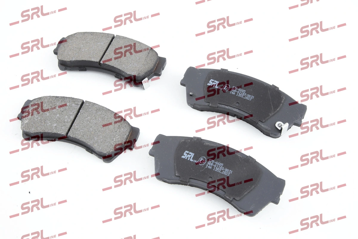 Brake Pad Set, disc brake S70-0685