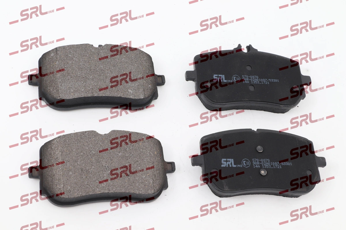 Brake Pad Set, disc brake S70-0870