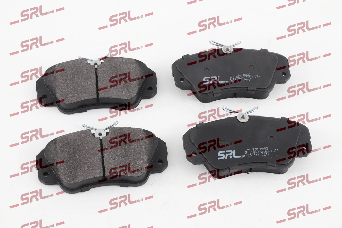 Brake Pad Set, disc brake S70-0092