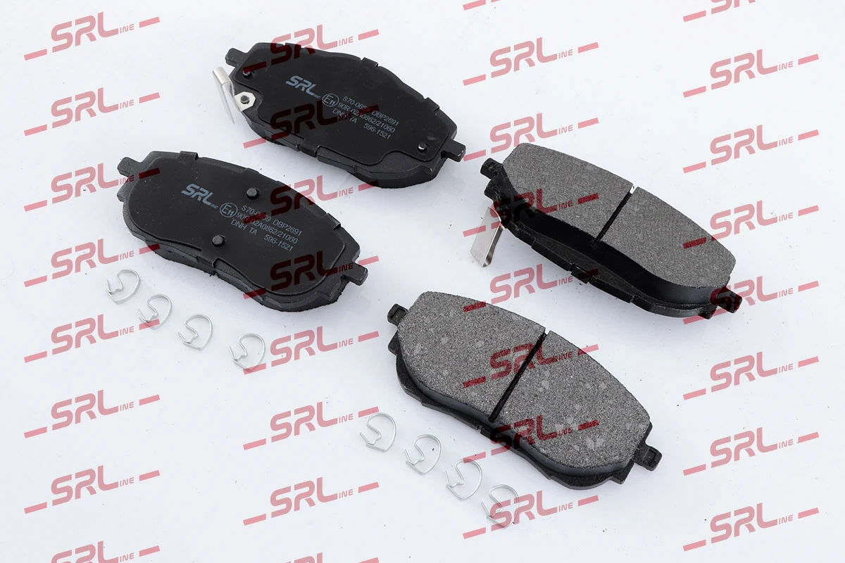 Brake Pad Set, disc brake S70-0659