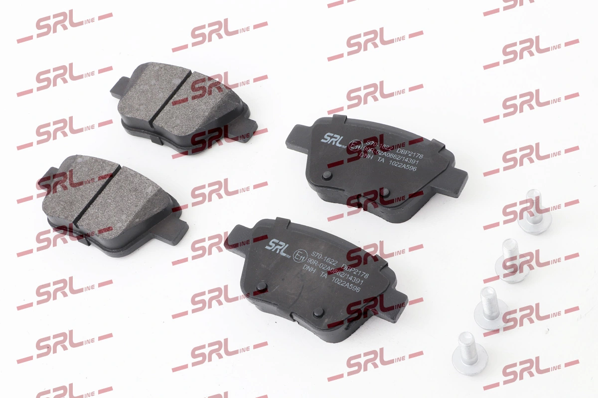 Brake Pad Set, disc brake S70-1622