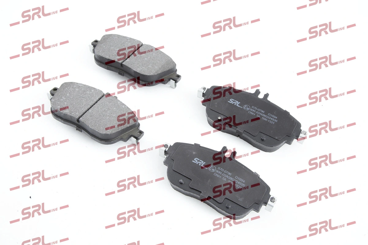 Brake Pad Set, disc brake S70-0796