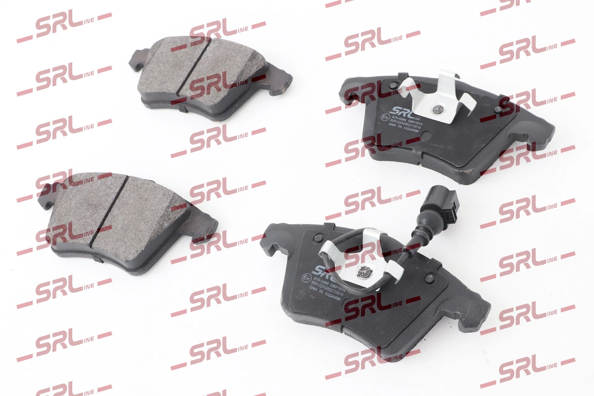 Brake Pad Set, disc brake S70-0586