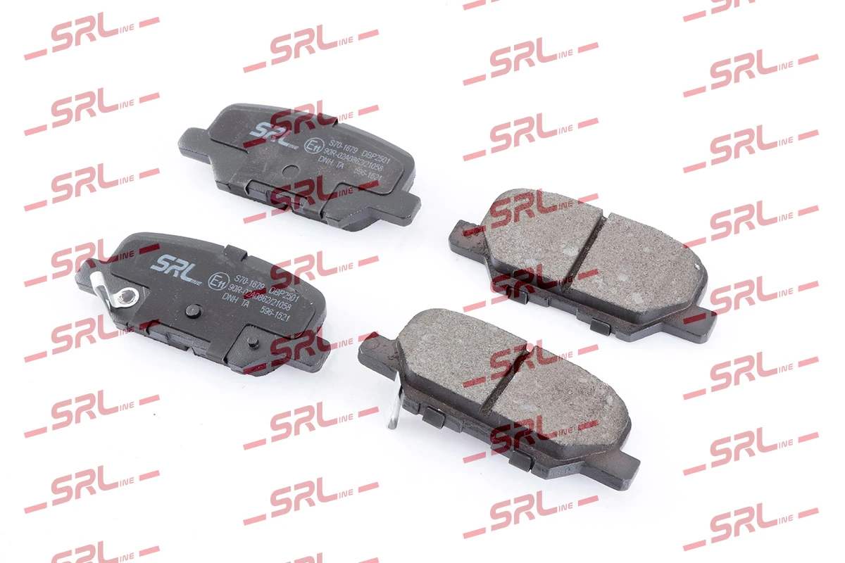 Brake Pad Set, disc brake S70-1679